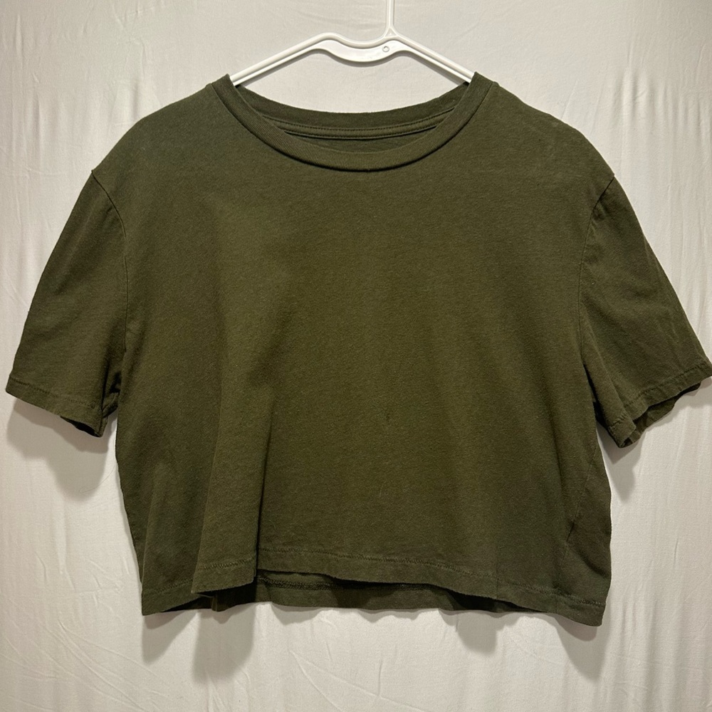 Aeropostale the OG Tee collection 80s boxy cropped tee